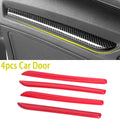 For Audi A3 S3 RS3 2014-2018 For LHD Car Center Console Door Panel Carbon Fiber Trim ABS Interior Cover Trims Accessories