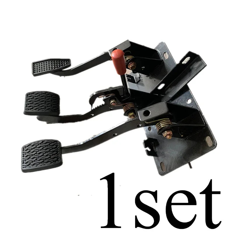 1set Tricycles Brake Pedals,four Wheel Canopies,modified Oil Brakes,clutch Disc,foot Brake Accelerator Three in One Foot Pedal