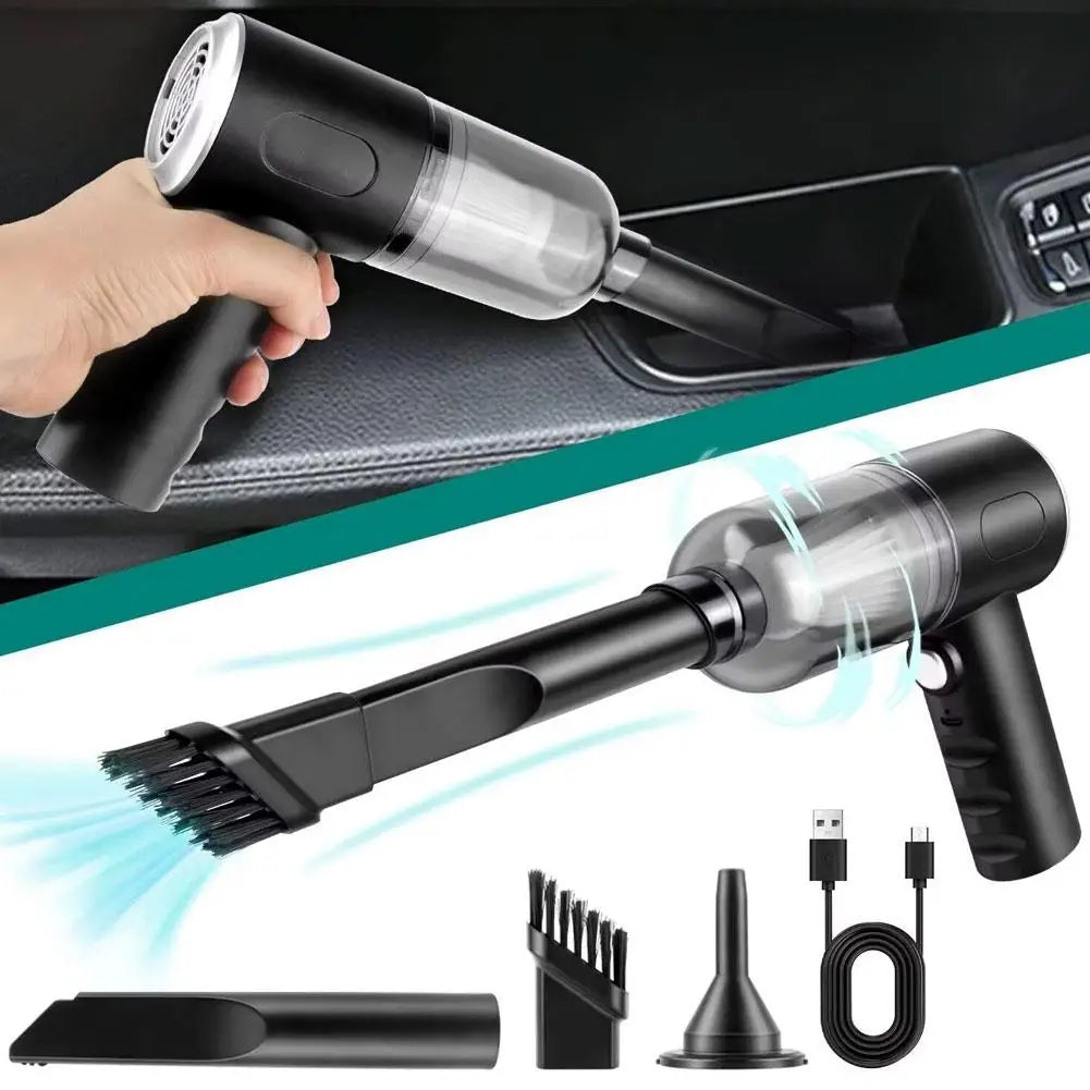 Portable Wireless Small Vacuum Cleaner For Multi Purpose Vehicles Small Household Pump Handheld Car Vacuum Cleaner
