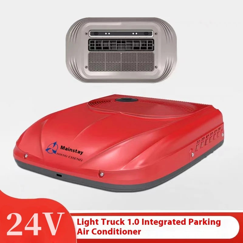 Automotive electric parking air conditioning 24V refrigeration RV light truck mounted all-in-one machine 12V electric parallel i