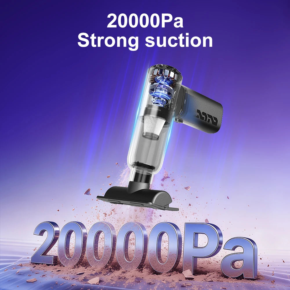 Car Vacuum Cleaner Wireless Air Dust Blower Gun for Car Portable Cleaning Appliance Cordless Vehicle Cleaner 20000PA Home Office