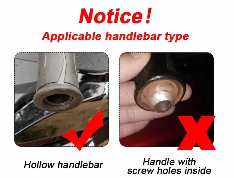 For Honda Yamaha KTM Dirt Bike Accessories ﻿ 1 Pair Motorcycle Handle Bar Ends Plug Grips Handlebar Plug Caps Slider Motor Bike