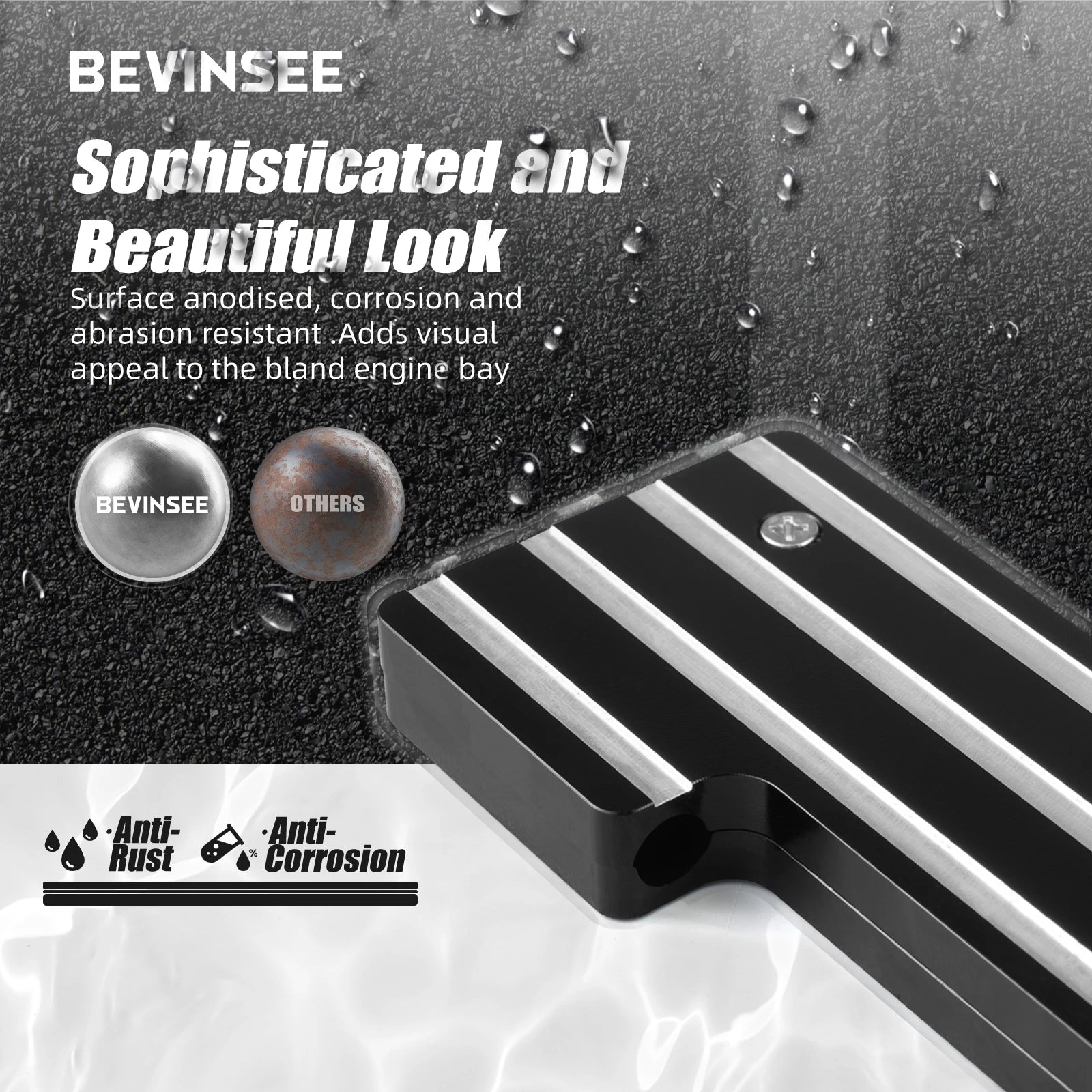 Spark Plug Wire Looms Holders for Chevy Small Block for SBC BBC 350 for V8 Ford for Chevrolet 289 302 351W 390 429 454 460