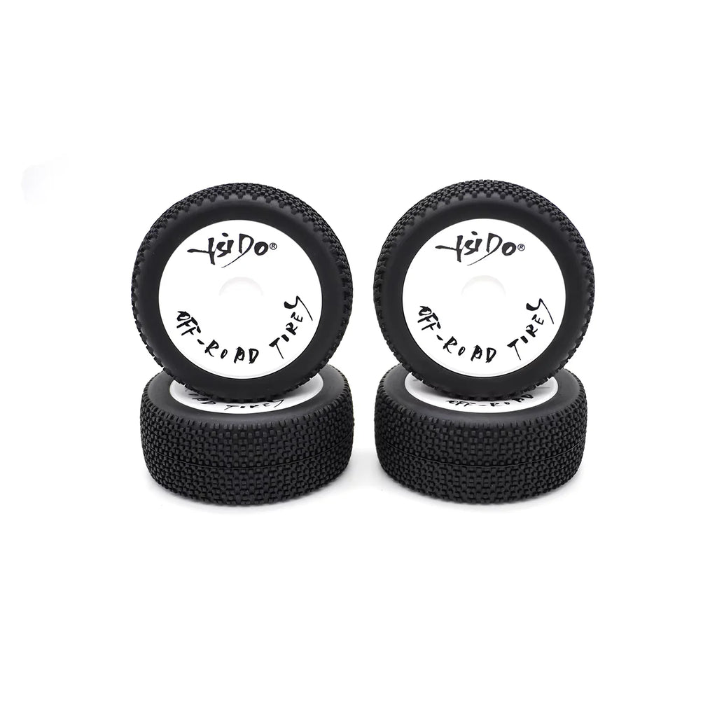 Front Rear Tires Wheel Tyre for Wltoys 144001 144010 124016 124017 124010 ZD Racing BX12 1/12 1/14 RC Off-Road Car Upgrade Parts