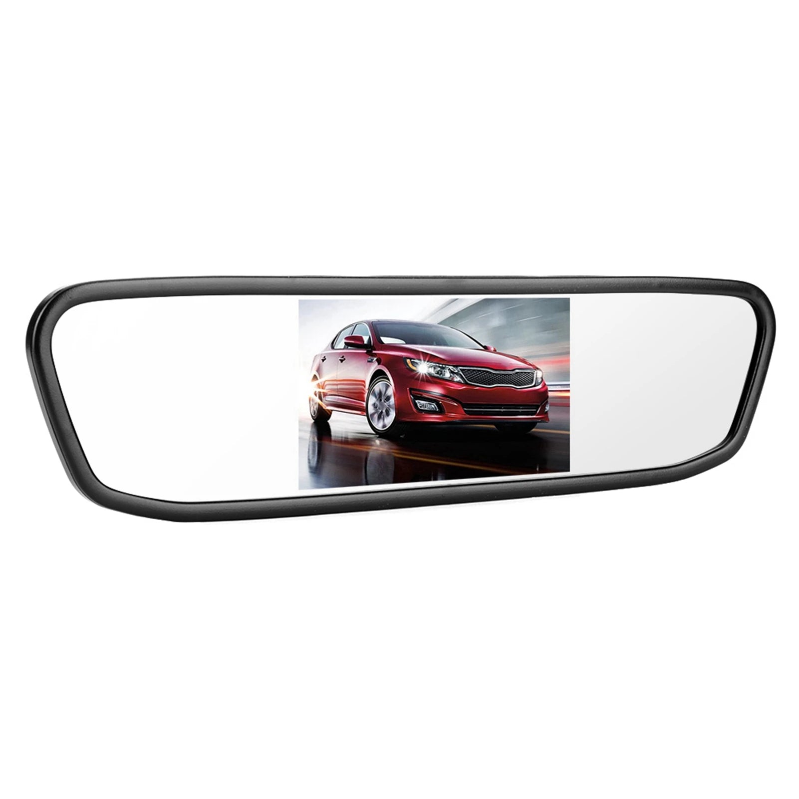 Car 4.3 Inch Rearview Mirror HD Display Monitor Dash Cam With 8 LED Night Vision Rear View Parking Reversing Camera Accessories
