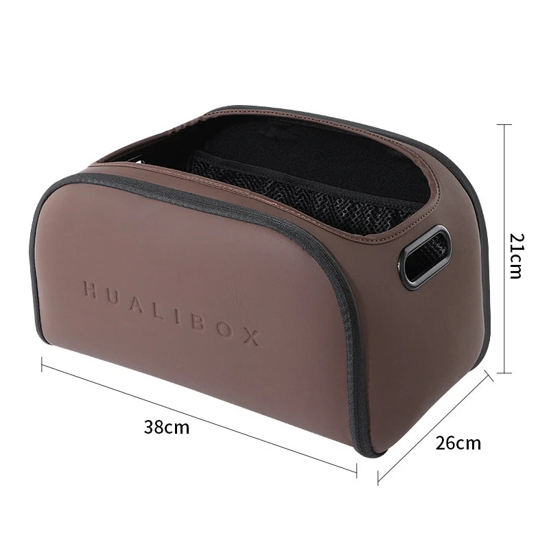 Multi-Functional Car Storage Box, Trunk Organizer - Suitable for Sedans/Suvs/Mpvs Under The Passenger Seat and In The Trunk