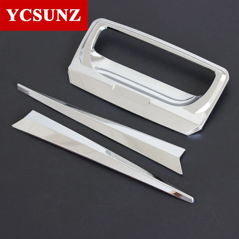 Embellecedor de puerta trasera de ABS para camioneta Ford Ranger Wildtrak T6 T7 T8 2012 2013 2014 2015 2016 2017 2018 2019 2020 2021, accesorios