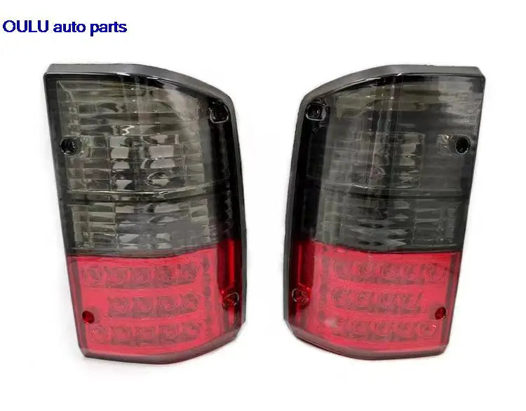 Para nissan patrol gq y60 gr 1987-1997 led lanterna traseira luz de freio sinal volta traseiro modificado conjunto luz traseira