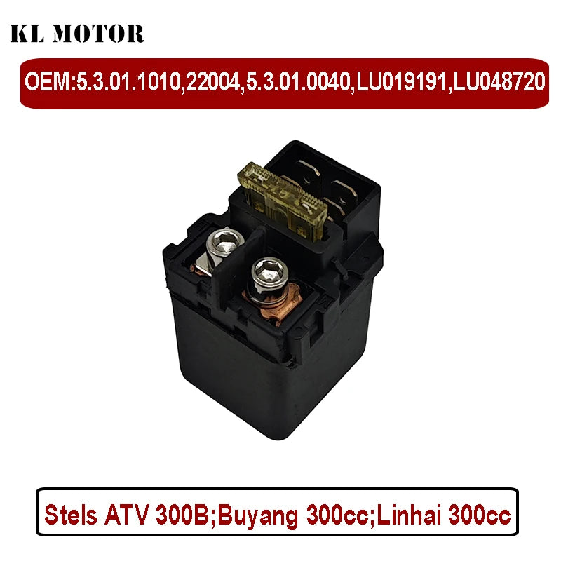 Engine Starter Relay For Linhai 500 ATV Dune Buggy 4x4 Spare Parts 300B 22004 5.3.01.1010 5.3.01.0040 LU048720