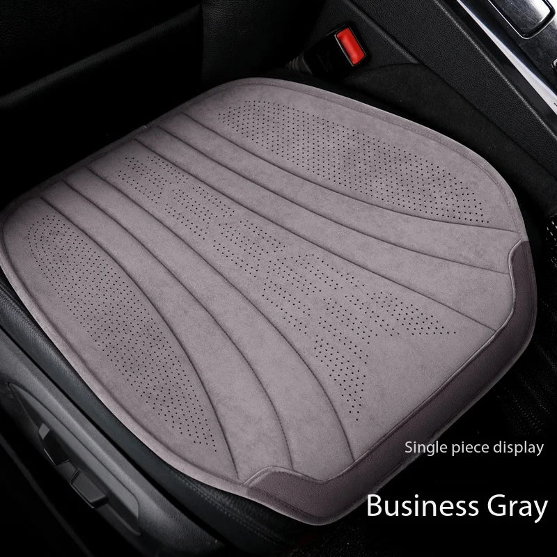 Soft Suede Car Seat Covers Breathable Front/rear Seat Anti-slip Cushions Universal Size Car Interior Seat Protection Accessories