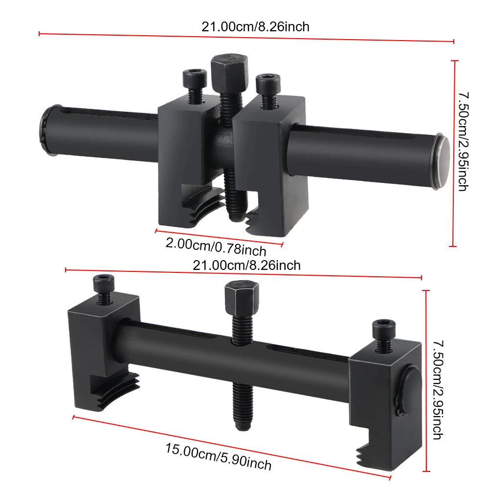 Ribbed Drive Pulley Puller Crankshaft Remover Car Modifacation Steering Wheels Disassembly Adjustable Repair Tools