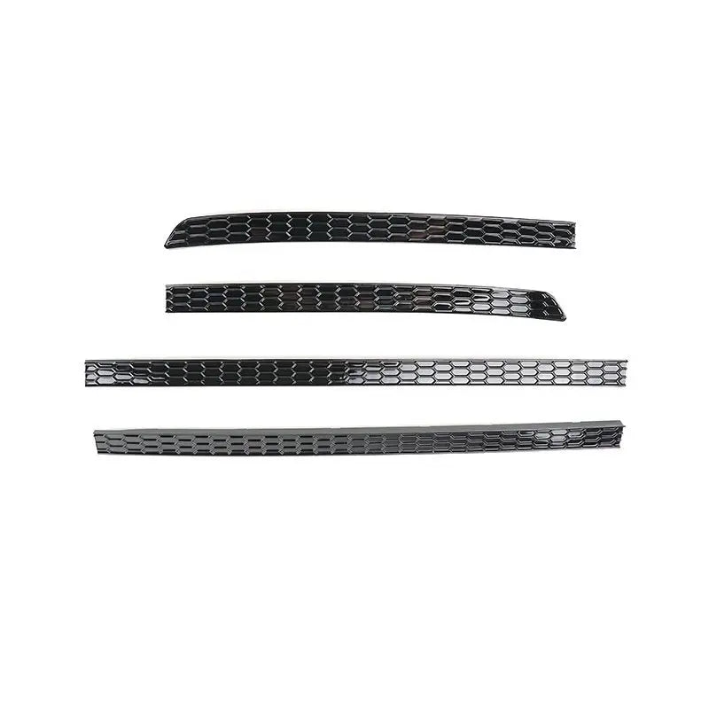 Black Car Accessories For VW Tiguan R-Line 2017 2018 2019 2020 2021 2022 2023 Exterior Rear Bumper Fog Light Lamp Cover Trim