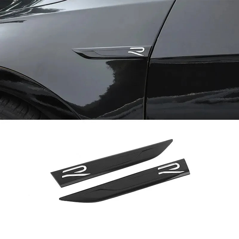 For Hot Shots Gol f8 2019 2020 2021 2022 2023 MK8 Car Accessories Trim Side Fender Front ABS Emblem Cover