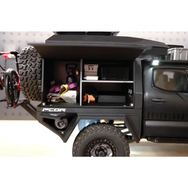 Ultra-Realistic Hunting Style Rear Truck Bed Cargo Box for AE40113 1/10 Enduro Knightrunner RC Rock Crawler Styling Accessory