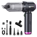 Car Vacuum Cleaner 3 Gears adjustable Portable Electric Air Duster Blow Drying Dust Removal Type-C Charging Cleaning Blower Tool
