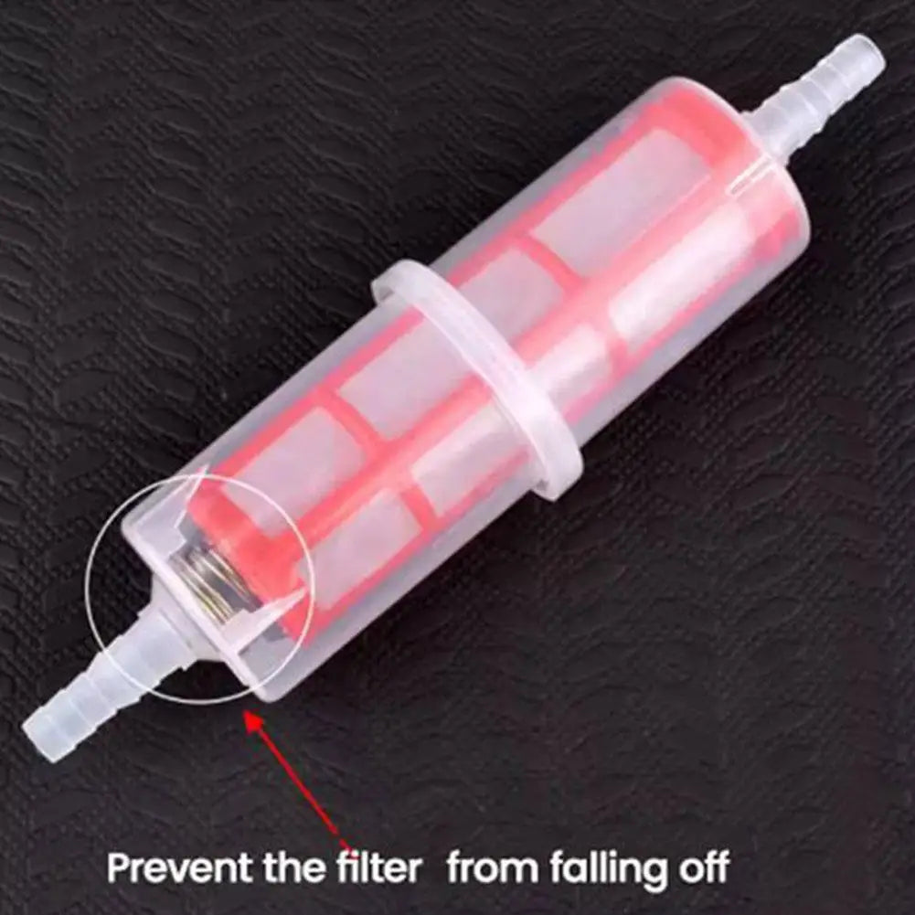 Universal 8-10mm Inline Fuel Filter Transparent Gas Oil Diesel Filter For Car Motorcycle Motorbike Scooter Engine Protection