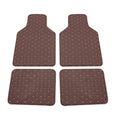 4pcsCar Floor Mats Carpet Floor Mat SetUniversal Fit Car Floor Mats Protection, Auto Front & Rear Carpet Mat for Sedan SUV Truck