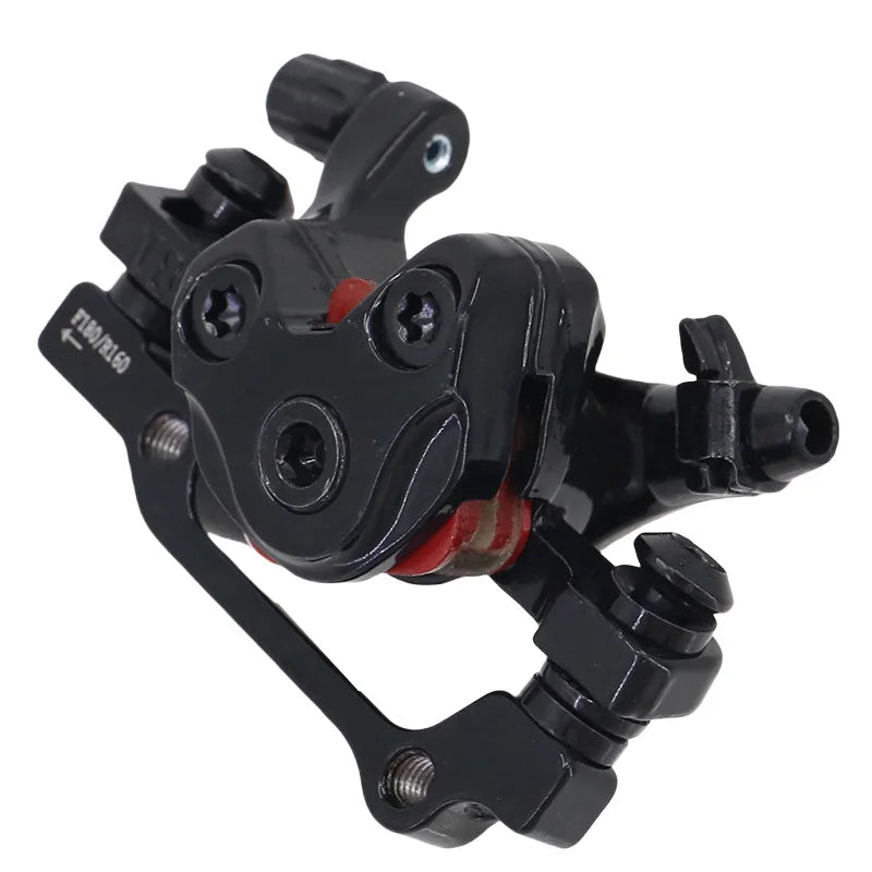 High quality disc brakes with cold mechanical calipers are commonly used as spare parts for electric scooter modification