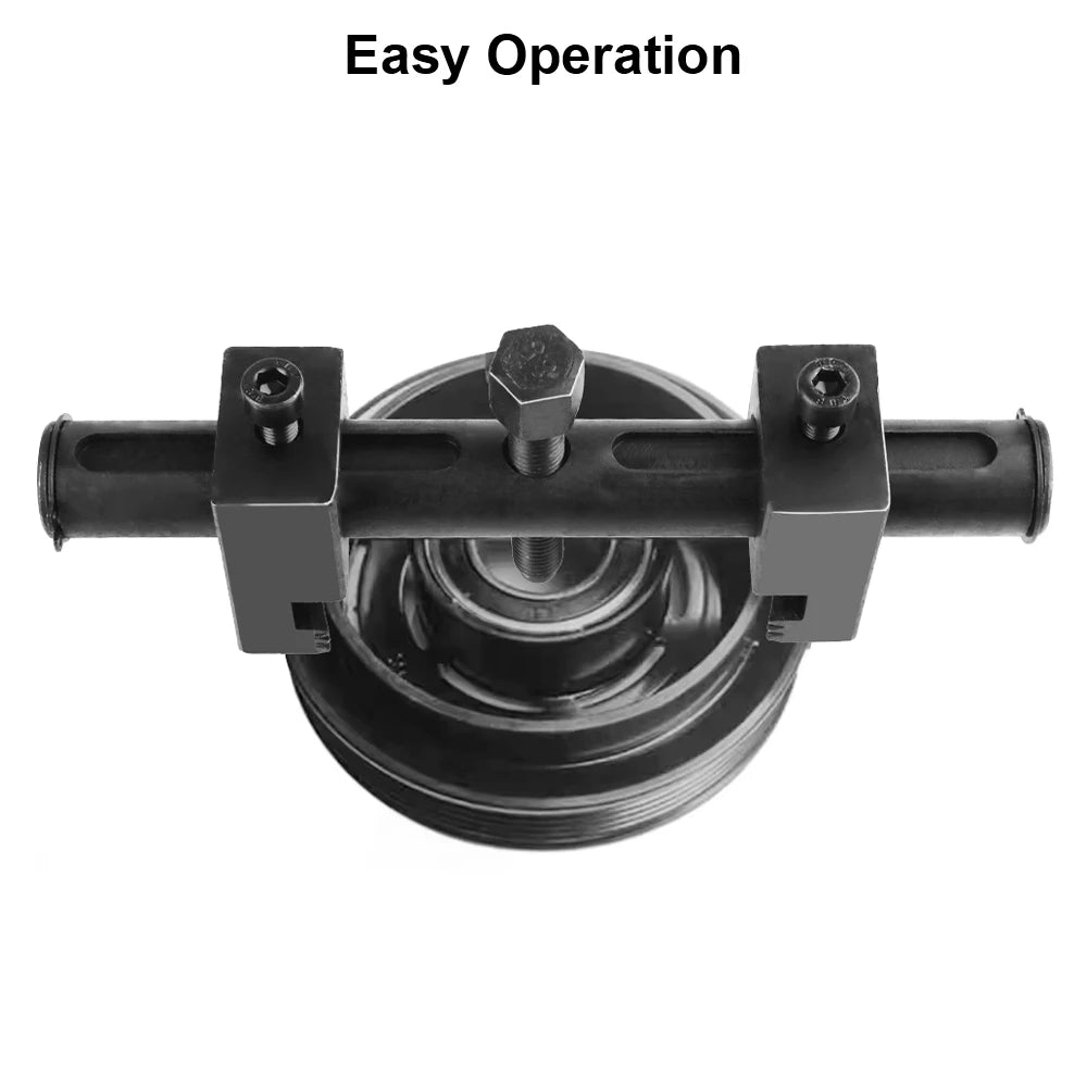 Ribbed Drive Pulley Puller Crankshaft Remover Car Modifacation Steering Wheels Disassembly Adjustable Repair Tools