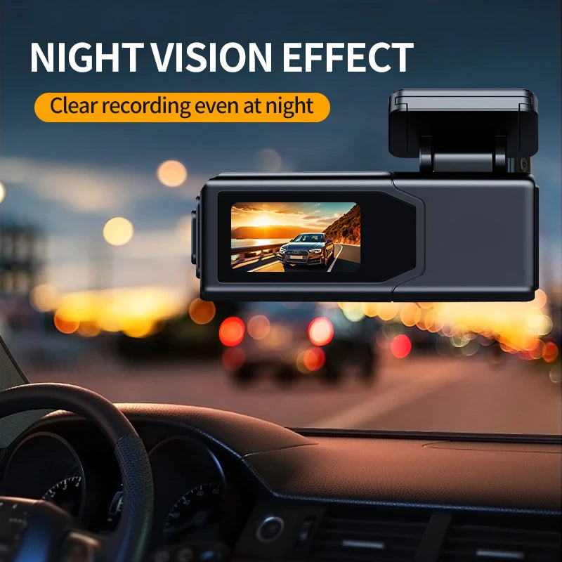 5MP WIFI Dash Cam Car DVR Auto Car Camera Night Vision Hidden Installation Car Video Recorder Surveillance Camera Remote Live Vi