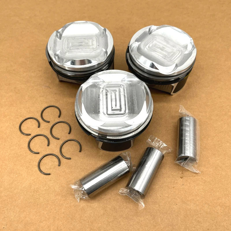 Engine Piston Assembly High Quality Car 3 Cylinder 1200CC Engine Internal New Parts For Peugeot 2008 208 308 408 Citroen C4 C3