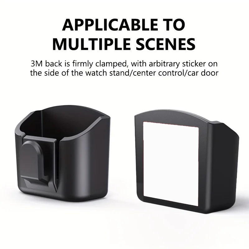 Multi-Functional Car Key Holder Clip Organizer Car Dashboard Key Storage Box Back Adhesive Mount Fit For Card Key Rack Storage