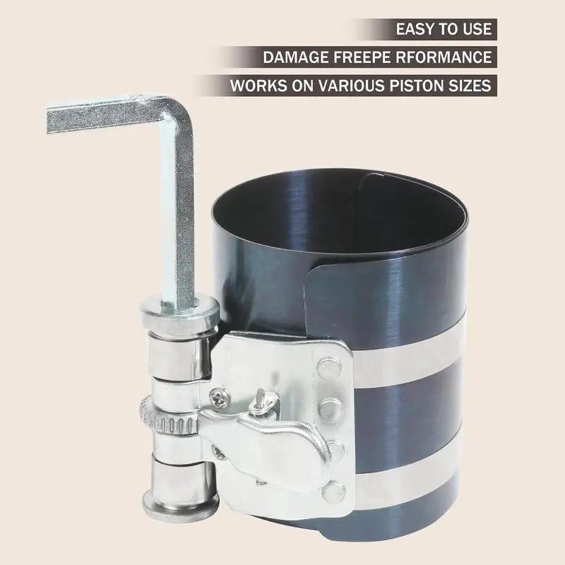 Piston Ring Compressor Tool Car Engine Piston Ring Installer Removal Kit Piston Ring Installer Piston Ring Plier Car Engine