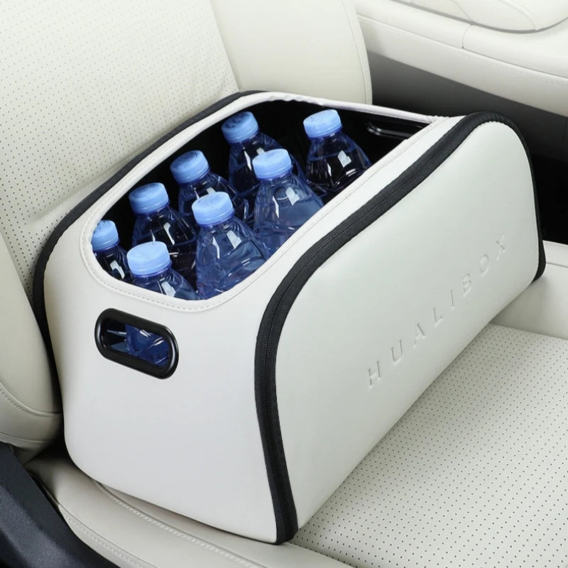 Multi-Functional Car Storage Box, Trunk Organizer - Suitable for Sedans/Suvs/Mpvs Under The Passenger Seat and In The Trunk
