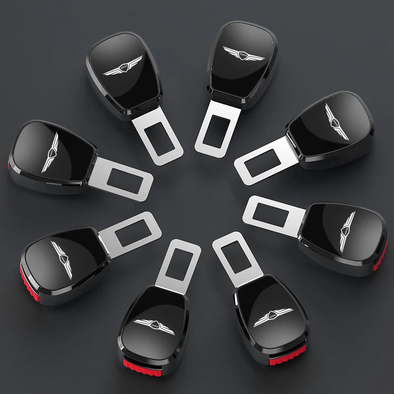 Car Interior Seat belt Clip Metal Extenders Car Accessories For Genesis G80 GV70 GV80 GV60 G70 Essentia Neolun G90 GV90 X