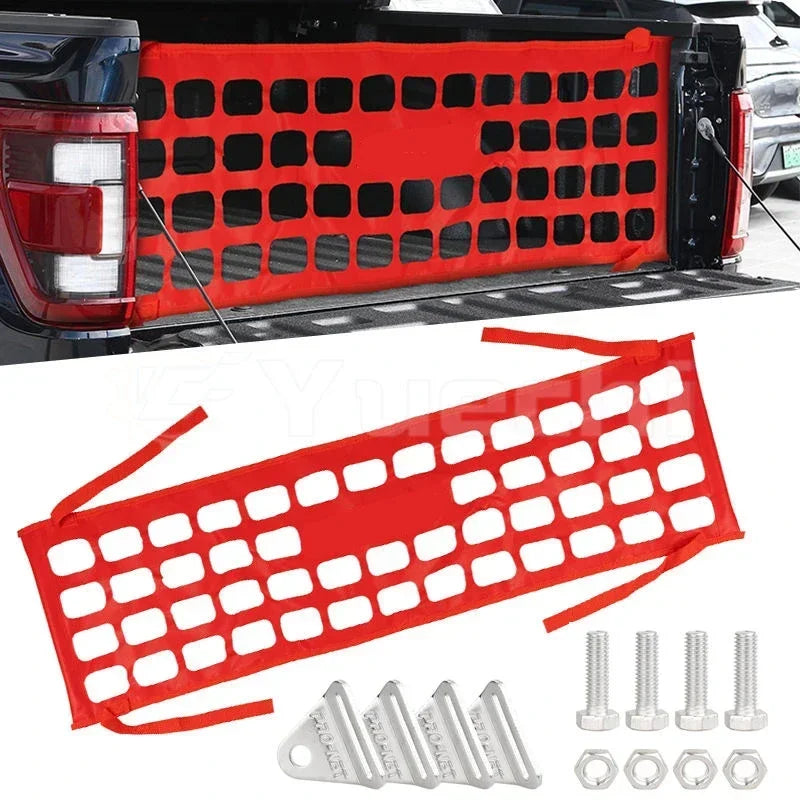 New Cargo Net Trunk Bed Organizer Mesh Storage Net Pickup Truck Cargo Net Truck Accessories for SUV Car Car Pickup Truck Bed