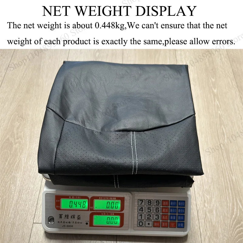 2 Front Car Seat Covers PU Leather Breathable Auto Seat Cushion Universal Quited Full-Wrapped Seat Cover Compatible with Airbag