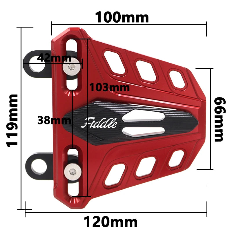 Motorcycle Accessories for SYM FIDDLE4 FIDDLE5 FIDDLE 4 5 150 125 FIDDLE150 FIDDLE125 Front Brake Caliper Cover Guard