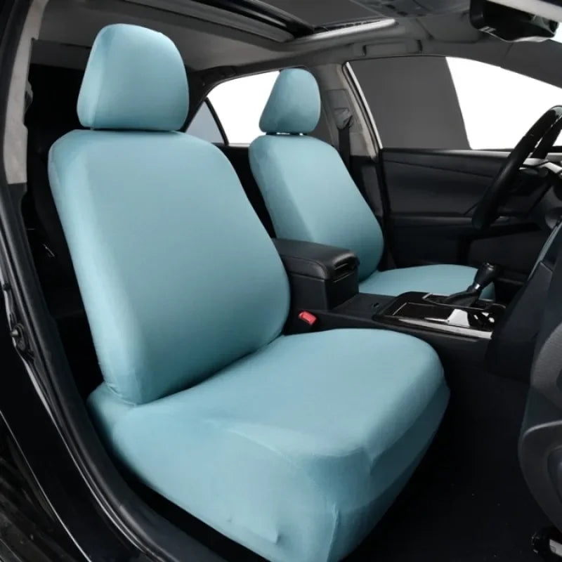 car seat protective cover elastic one-piece seat cushion cover four seasons universal main and co-pilot one seat cover