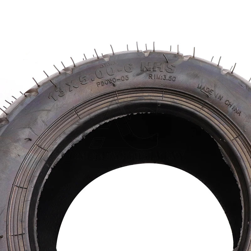 13x5.00-6 Rubber Tire , Suitable For Go Karts ATVs Lawn Mowers Snow Sweepers ATV 13 * 5.00-6 Tubeless Tires