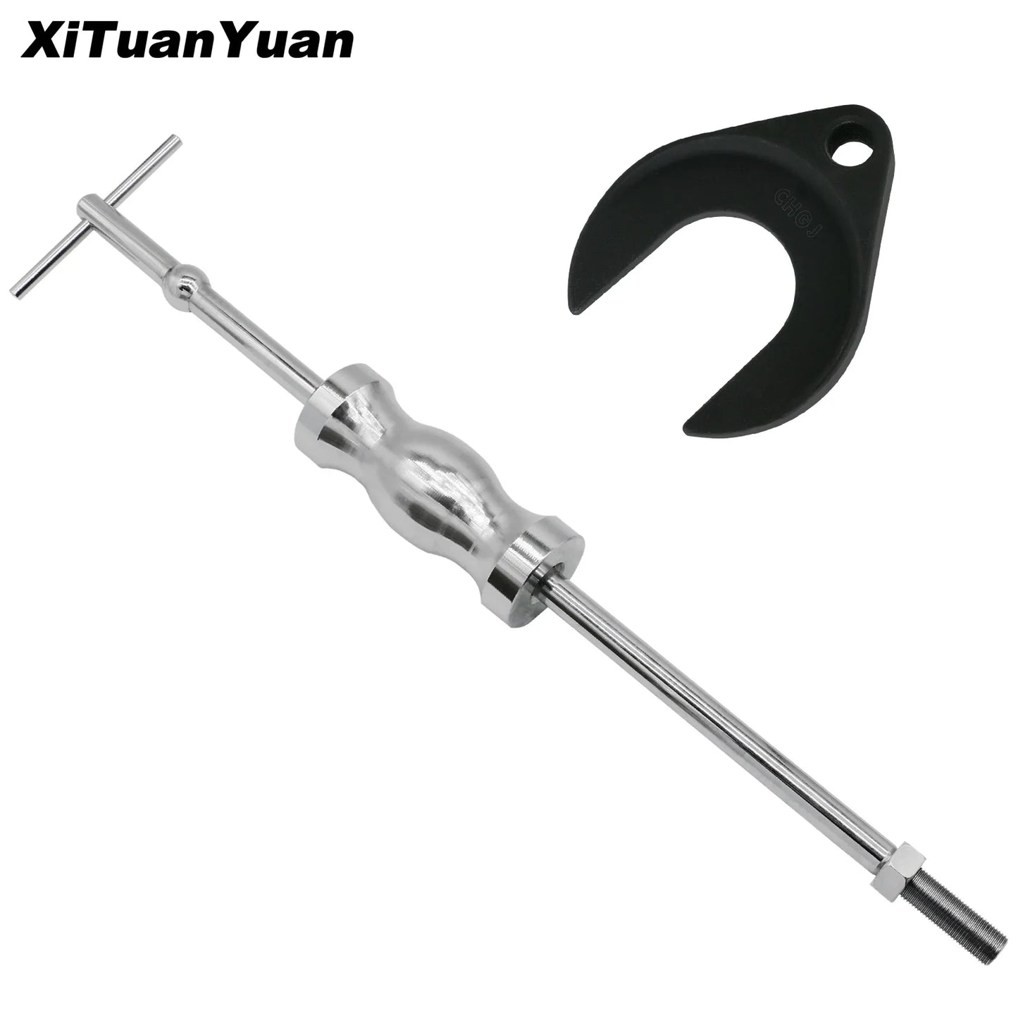 Car disassembly tool blind hole sliding hammer guide bearing pulleys inner shaft pull rod tool car maintenance tool