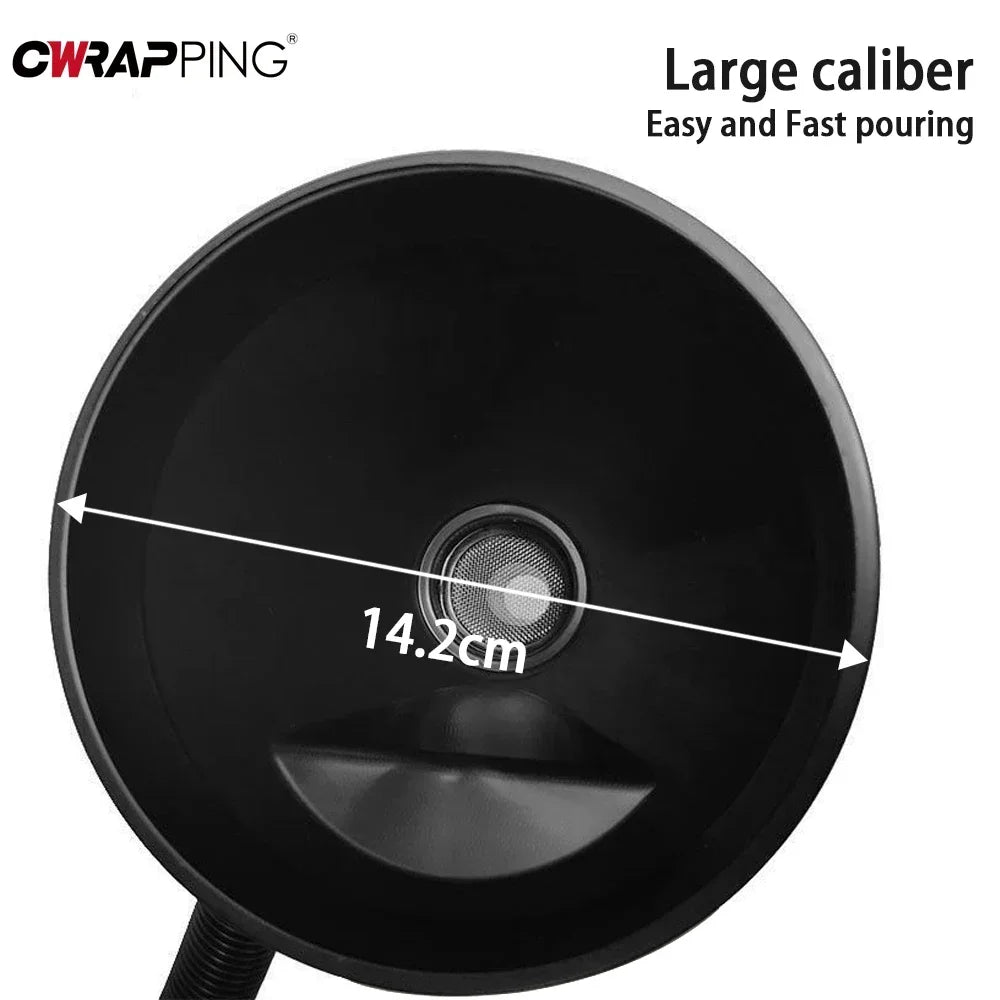 Car Engine Oil Funnel Tool with Flexible Hose Filter Strainer Leak-Proof Design Tool Universal Truck Motorcycle Car Accessories