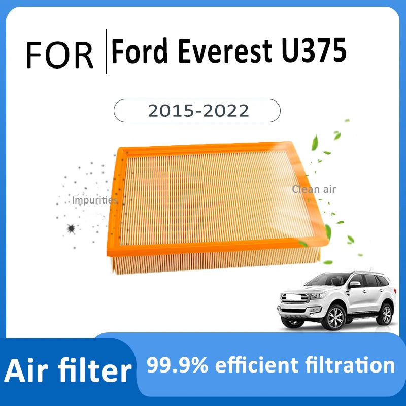 For Ford Everest U375 2015~2022 23190-21003 Air Filter Car High Flow Filter Car Air Intake Systems Auto Engine Filter Accessory