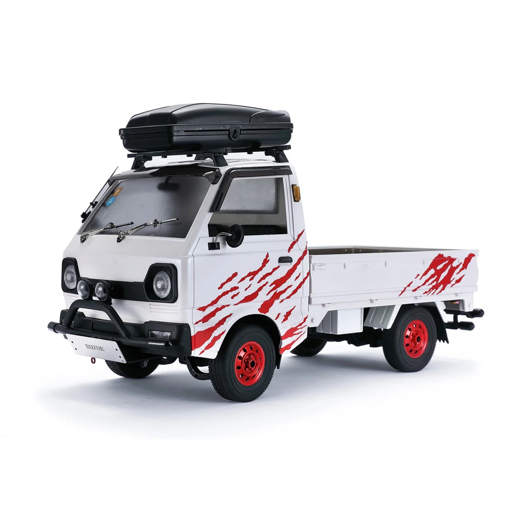 Portaequipajes de techo para camión, escala 1/12, para coches RC Crawler WPL D12 MN D90 G500 Defender Cherokee, accesorios de actualización