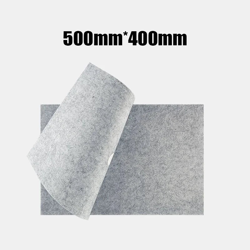 10pcs Disposable Car Foot Mats Portable Felt Vehicle Folding Floor Mats Car Foot Pad Paper Anti-Dirty Car Accessories
