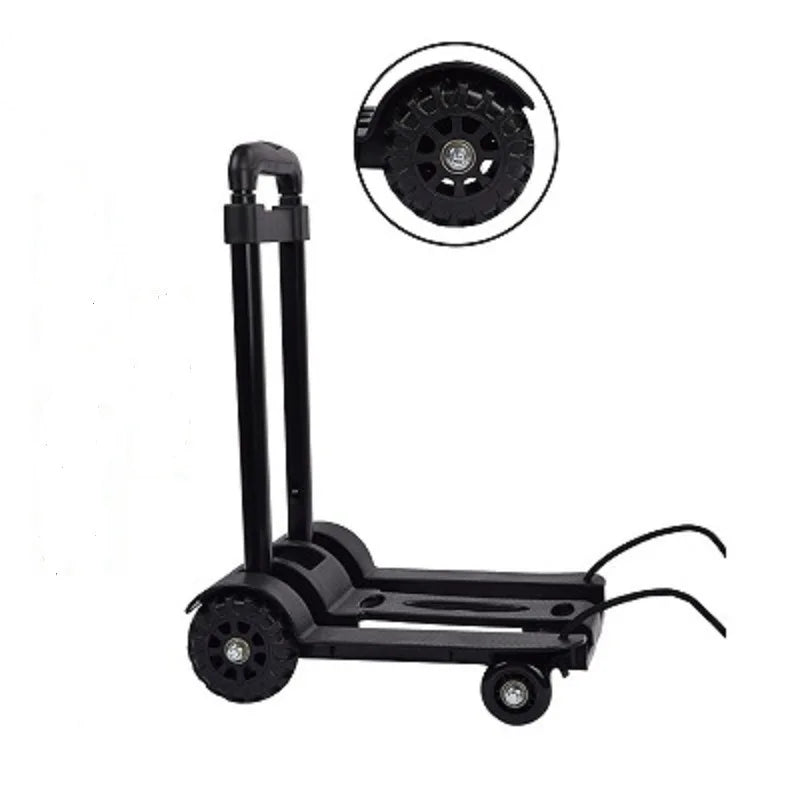 2/4-wheel foldable trolley truck, portable shopping cart, household grocery truck, small cart, garden cargo truck