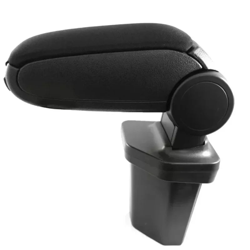For Hyundai i20 mk2 2015-2020 Center Console Armrest Storage Box Black Leatherette / Fabric Car Interior Accessories