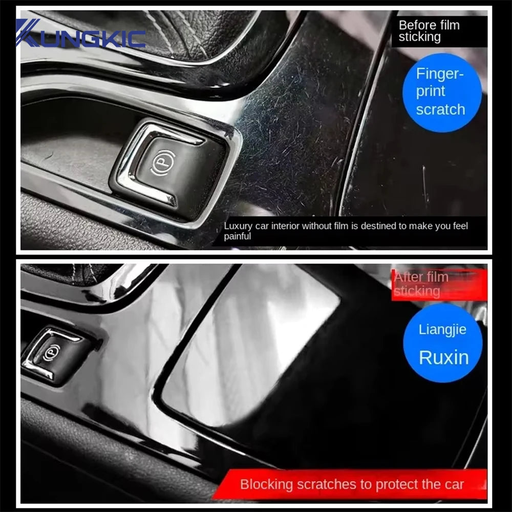 For Kia Sorento 2022 2023 Anti-scratch Car Interior Navigation Door Center Console Dashboard TPU Protector Film Accessories