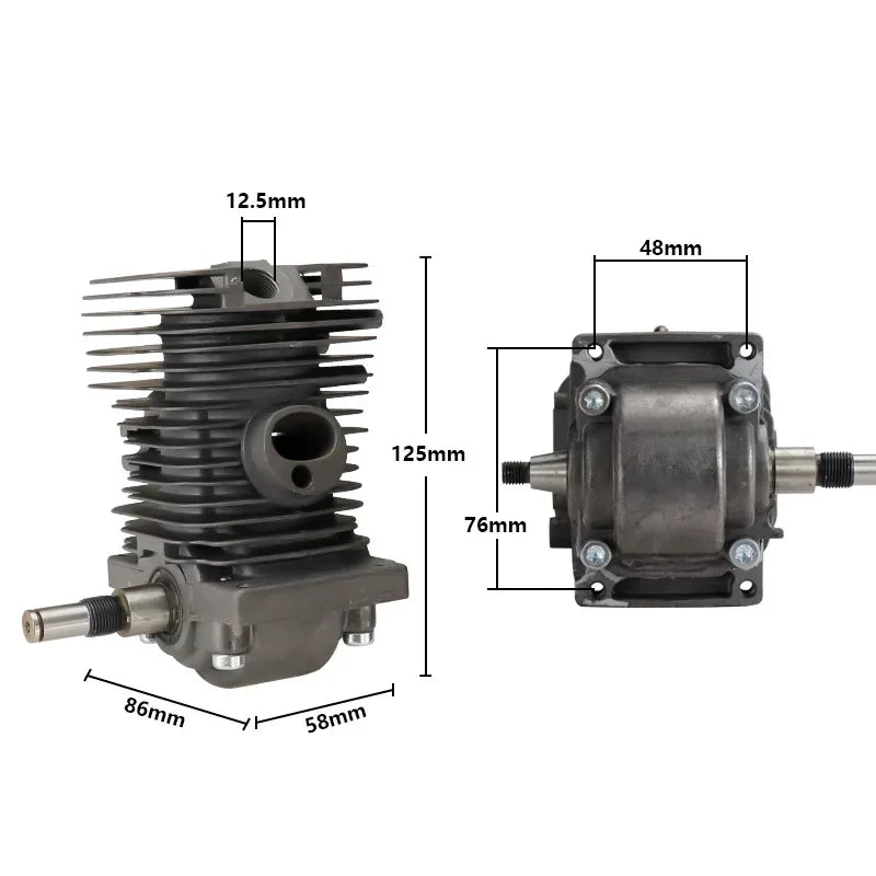 38mm Diameter Engine Motor Cylinder Piston Crankshaft For Stihl MS170 MS180 018 Chainsaw Quick Replace Spare Parts New
