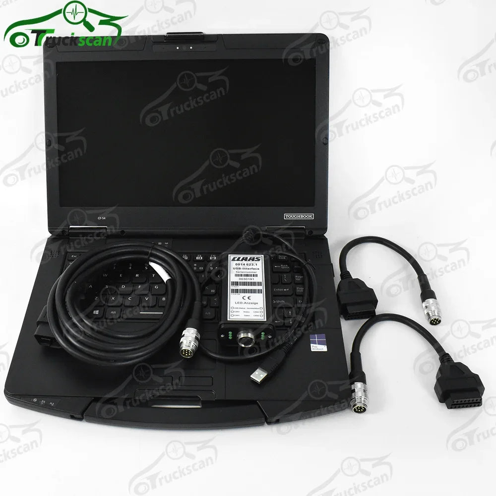 For CLAAS CANBUS MetaDiag Truck tractor New Agriculture Machinery Diagnostic Scanner Claas Canbus CDS V7.51 and cf53laptop