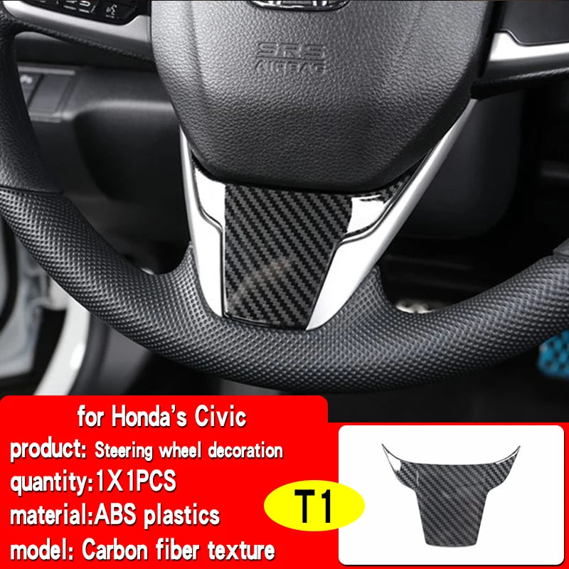 Suitable for 10th generation Honda Civic 2016-2021 car interior decoration center console air outlet gear decoration accessories