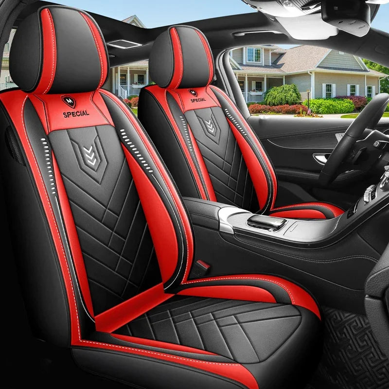 1pcs Car seat cover full surround new seat cushion leather car cover Four season universal seat cover seat cover