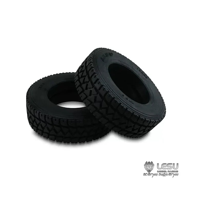 LESU 1:16 Truck Tractor DIY German BruderTire RC Accessories Model 60001 Road Front Wide Tire