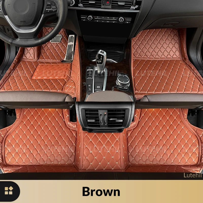 Car Floor Mats All Weather Carpet Cover Floor Liners Interior Protector Accessories