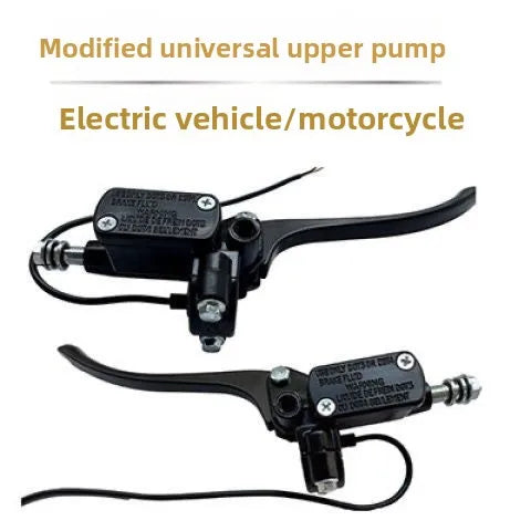 Bomba de freno de vehículo eléctrico, manija de freno de aceite hidráulico delantero y trasero, bomba de freno de disco de motocicleta, bomba de batería para automóvil, sueño volador