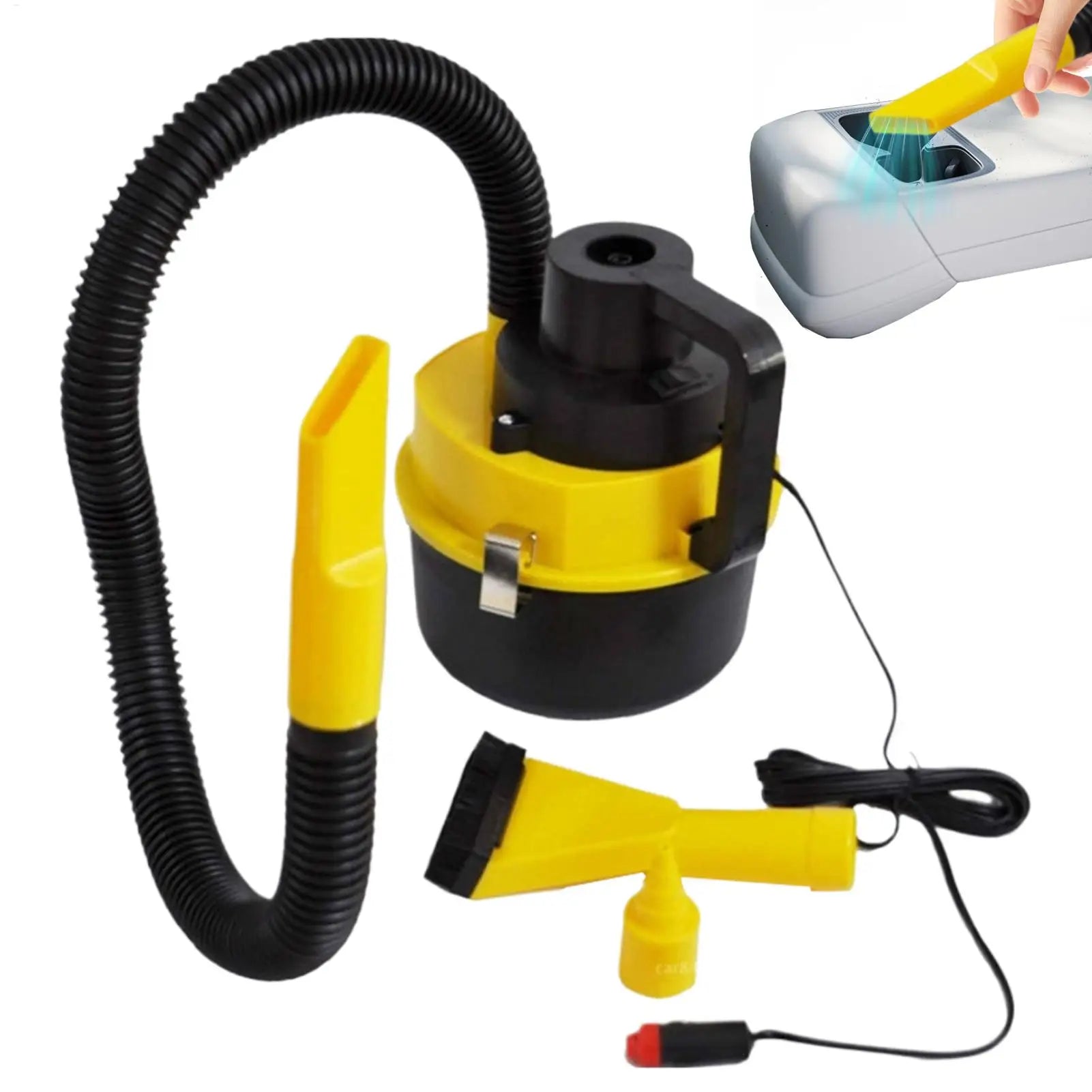 120W Portable Car Vacuum Cleaner for Home Car Handheld Wet/Dry Powerful Suction Air Duster cleaning dust removal artifact